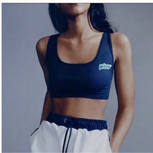 PRINCE VS ZARA Blue Sports Bra Size Medium New With Tags